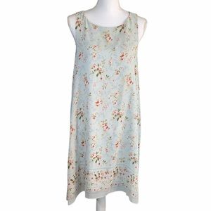 Max Edition Floral Shift Dress Size Medium NWT
